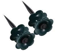 HOMSFOU 2pcs Piquets de Support de Tuyau en Plastique Réutilisables pour Pelouses et Parterres de Fleurs, Guides pour Tuyaux D'arrosage Facilitant la Direction Protection