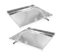 HOMSFOU 2pièces Bac De Récupération Eau Pour Unité Externe De Climatiseur Robuste Pratique Pour Collecter Eau De Vidange