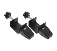 HOMSFOU 2pièces Clip Étagère Réglable Pinces De Support De Pare- Clip De Séparation De Bureau Pince De Bureau Accessoires Support De Séparation