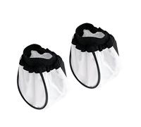 HOMSFOU 2pièces Diffuseur De Flash Blanc Cache-Lampe Rond pour Appareil Photo Couvre-Lampe Doux pour Éclairage Photographique Protection Lumière Douce Et Pratique