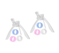 HOMSFOU 2pièces Distributeur Eau De Comptoir Avec Support Pour Bonbonne De Design Stable Et Adaptable Pour Maison Bureau Et Extérieur