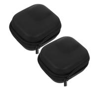 HOMSFOU 2pièces Étui De Caméra Action Compact avec PU pour Osmo Action Et Ace Pro Rangement Pratique Et