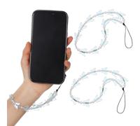 HOMSFOU 2pièces Lot De Cordons Pour Téléphone Avec Perles Et Style Bohème Compatible Avec Différentes Coques