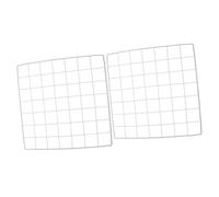 HOMSFOU 2pièces Lot De Séparateurs Étagères Pour Réfrigérateur Séparateur De Congélateur Fil Métallique Dimensions Amovible