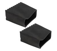 HOMSFOU 2pièces Patins Antidérapants Pour Échelle Accessoires De Sécurité Noir Compatibles Avec Divers Types Échelles Et Stabilité Accrue