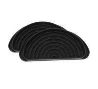 HOMSFOU 2pièces Tapis Drip Catcher Silicone Pour Réfrigérateur Bac De Collecte Eau Pour Distributeur Anti-débordement Compatible Avec Divers Appareils