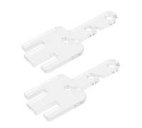 HOMSFOU 2pièces Tendeur De Machine à Tricoter Adaptateur De Tendeur Fourches De Tension Compactes De Fil pour Machine à Tricoter Outils Compatibles avec Addi King Express