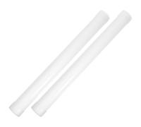 HOMSFOU 2pièces Tube De Rangement Cylindrique Résistant Pour Peinture Et Affiche Lot De Tubes Pvc Réutilisables Avec Bouchons Protection Portable Plis Pour Dessins Posters Œuvres Art