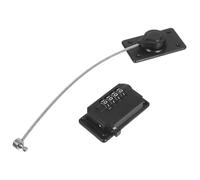 HOMSFOU 2pièces Verrous De Fenêtre Lot De Auto-adhésifs Et Réglables Fil Pour Garçon Fille Et Portes De Réfrigérateur De Sécurité Adaptée