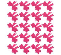 HOMSFOU 3 Ensembles Guirlande de Nœuds en Feutre pour Décoration de Fête Polyvalente, Bannière Élégante et Romantique pour Enterrement de Vie de Jeune Fille et Saint-valentin