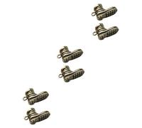 HOMSFOU 3 Ensembles Porte Clés Laiton À Talons Hauts Lot De Pendentifs Cuivre Faits Main Accessoires Créatifs Pour Diy Design Élégant Et Unique 2 Pièces * 3