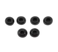 HOMSFOU 3 Paires Embouts Mousse à Mémoire Compatibles Écouteurs Coussinets Oreille Remplaçables Noirs Petit Moyen Grand Confort Bruit