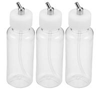 HOMSFOU 3 Pièces Bouteilles Plastique Airbrush Siphon Feed pour