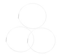 HOMSFOU 3 pièces Collier de Serrage pour Joint de Porte de Machine à Laver Remplacement Acier Inoxydable Installation Facile et Durable pour Lavage à Chargement Frontal