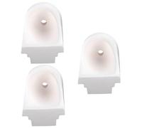 HOMSFOU 3 pièces Crucible de Fusion pour Laboratoire Outil de Fonte pour Bijouterie et Métalliques Accessoire de Machine de Lad Creuset Asymétrique Horizontal