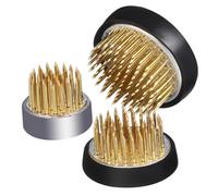 HOMSFOU 3 pièces Flower Stem Fixing Tool Set Japanese Style Round Floral Holder Pins for Versatile Indoor and Outdoor Arrangement for Events and Home Décor