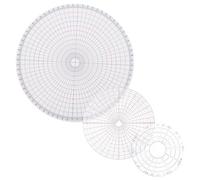 HOMSFOU 3 Pièces Kit de Règle de Division pour Argile et Poterie Compas Rotatif pour Céramique Outil de Tracé Découpe pour Créations DIY et Ateliers