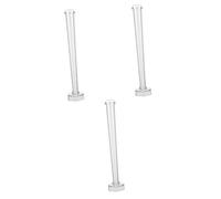 HOMSFOU 3 Pièces Moule à Bougie Diy pour Bougies Coniques Moule de Fabrication de Chandelles et Durable pour Artisanat Créatif