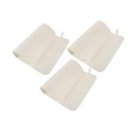 HOMSFOU 3 Pièces Tapis de Sauna en Feutre Beige Portable Surface Douce, Isolant Thermique et Absorbeur D'humidité pour Salle de Bain et Cabine de Sauna