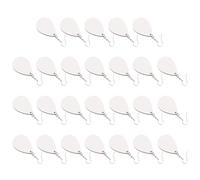 HOMSFOU 30 Pièces Boucles d'Oreilles Vierges à Transfert Thermique de Larme pour Création Artisanale Bijoux Faits Main, pour Projets DIY et Sublimation Personnalisée