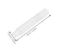 HOMSFOU 30 Pièces jeu de craie couverture de craie en plastique portable Transparent