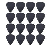 HOMSFOU 30 Pièces Plectrums 0,5mm Noir en Plastique pour Guitares Acoustiques et Électriques Accessoires Flexibles pour Performances et Répétitions