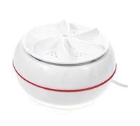 HOMSFOU 30w Mini Laveuse Portable Usb Machine à Laver Compacte Pour Vêtements De Voyage Idéale Pour Sous-vêtements Et Chaussettes Pratique Pour Camping Et Séjours Demeure