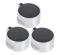 HOMSFOU 3pièces Bouton De Cuisinière à Gaz Alliage Lot De Bouton Marche Arrêt De Cuisinière à Gaz Simple Et Pratique