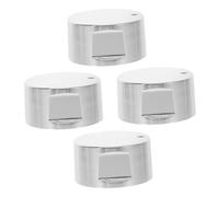 HOMSFOU 4 Pièces Bouton de Cuisinière à Gaz Remplacement pour Boutons de Cuisinière à Gaz de Brûleur