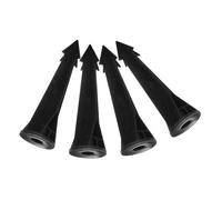 HOMSFOU 4 Pièces Ground Stakes for Outdoor Lights Npt Thread Heavy Duty Lawn Replacement Spikes for Landscape Path Spotlight Floodlight