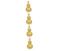 HOMSFOU 4 Pièces Pendentif En Cloche De Levage Breloques Pour Bracelets Pendentifs De Collier Breloques De Fabrication De Bijoux Breloques Pour La Fabrication De Bracelets Cuivre Doré