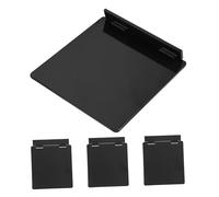 HOMSFOU 4 Pièces Protection Interrupteur Climatisation Type Ultra-fin avec Adhésif Couvre-plaque Plastique Anti-touche Accidentelle Protection Centrale pour Maison et Bureau