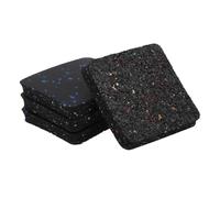 HOMSFOU 4 pièces Tapis Vibration pour Machine à Coudre Tapis de Course et Batterie Matelas Insonorisant Absorbant les Chocs pour Équipements de Fitness et Protection Du Sol