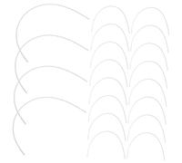 HOMSFOU 40 Paires Arceaux Métalliques pour Soutien Gorge Fil Métallique Enduit Lisse pour Réparation et Remplacement Compatible Types de Soutiens Gorge Confort Irritation