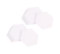 HOMSFOU 400 Pièces Hexagon Paper Piecing Templates For Quilting Durable Precut Shapes For Precise Fabric Cutting Diy Patchwork Sewing Crafts Set Hexagon Quilting Shapes