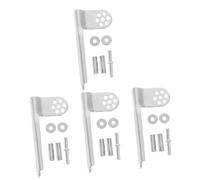 HOMSFOU 4ensembles Charnières De Porte Réfrigérateur De Remplacement De Charnières De Congélateur Accessoires Et Pour De Frigo