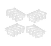 HOMSFOU 4Ensembles Séparateurs de Réfrigérateur Extensibles pour Diviseurs Latéraux pour Organisation des Aliments