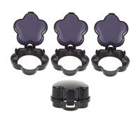 HOMSFOU 4pièces Cache-boutons De Cuisinière Pour Sécurisée Pour Boutons De Garde Anti-brûlure Et Anti-