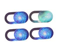 HOMSFOU 4pièces Cache Webcam Ultra Fin De Caméra pour Ordinateur Portable Smartphone Tablette Couvercle Auto-adhésif Glissière Pratique pour Préserver Votre Vie Privée