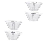 HOMSFOU 4pièces Huile Collecteur Pour Hotte De Cuisine Récipients Plastique Pour Huile Et Graisse Accessoires De Hotte Aspirante