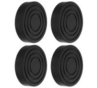 HOMSFOU 4pièces Patin Amortisseur Pour Machine à Laver Anti-vibrations Et Anti-bruit Stabilisateur Pour Lave-linge Et Sèche-linge Lot