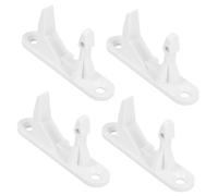 HOMSFOU 4pièces Porte Plastique Pour Lave-linge Butée De Porte Automatique Accessoires De Machine à Laver Remplacement Et Facile à Installer