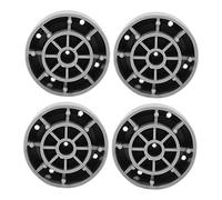 HOMSFOU 4pièces Tapis Antidérapants Pour Machine à Laver Et Réfrigérateur Coussinets De Stabilisation Anti- Pour Sols Inégaux Et Élévation Des Appareils