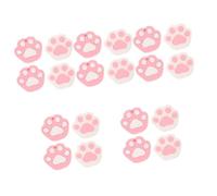 HOMSFOU 5 Ensembles Accessoires De Clés De La Griffe De Chat Poignées Manche Clé Mignon Couvercles De Capuchons Clés Balises Clés Accessoires Porte-clés Gel De Silice 4 Pièces * 5