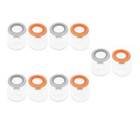 HOMSFOU 5 Ensembles Ouvre Couvercle De Toilette Réutilisable Évitez Contact Siège Accessoires Pour Salle De Bain Orange 2 Pièces * 5
