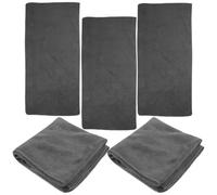 HOMSFOU 5 Pièces Couverture en Microfibre, Absorbante et Lavable | Doublure de Cage, Protection Canapé et Meubles, Séchage Rapide, pour Cochons D’inde et Chatons