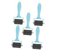 HOMSFOU 5 pièces pour Gravure et Linogravure Multi-usages pour Encre Collage et Scrapbooking et Réutilisables avec Poignée Ergonomique