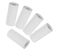 HOMSFOU 5 Rouleaux Papier Autocollant pour Imprimante Thermique Mini, Format 57X25 MM, pour Correction D’Erreurs et Impression D’Étiquettes en Magasin