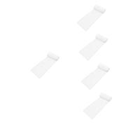 HOMSFOU 5 Rouleaux Tissu De Mise en Forme Matériel De Modelage Artisanal Matériel De Fabrication De Paysage De Construction Rubans De Gypse Bande De De Plâtre Blanche Tissu De Plâtre