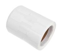 HOMSFOU 500 pièces Étiquettes Prix Bijoux Autocollantes Kraft Étiquettes Adhésives Blanches pour Bagues Colliers Bracelets Papier Résistant pour Organisation et Boutique